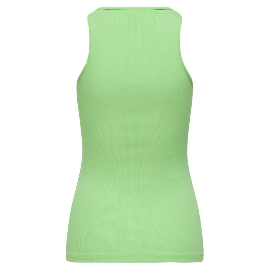 Débardeur regular fit vert en coton Anna