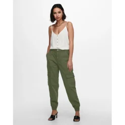 Débardeur spaghetti regular fit blanc en viscose Molly