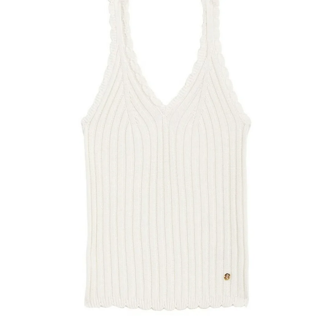 Debardeur DIARA ecru en coton