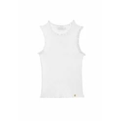 Debardeur DOLFERI ecru en viscose