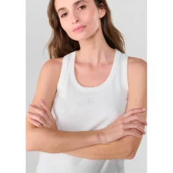 Debardeur DRACOFE blanc Fern en coton