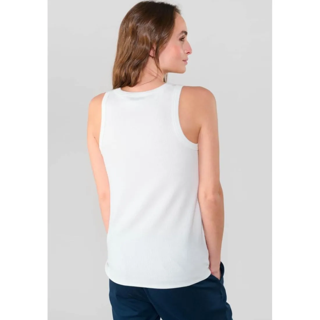 Debardeur DRACOFE blanc Fern en coton