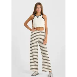 Debardeur fille MIRLIGI blanc en coton Blair