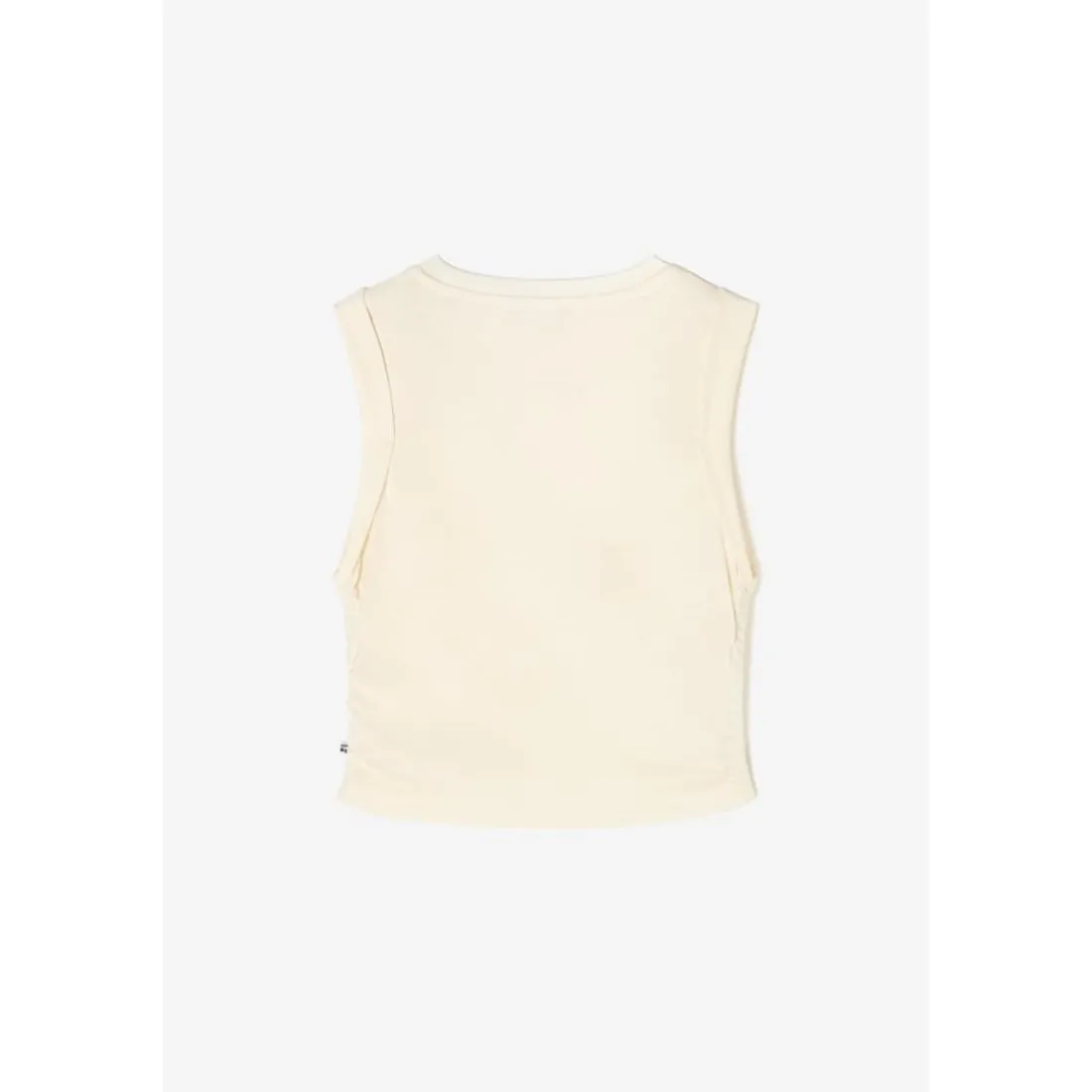 Debardeur fille TODEGI blanc Mae en coton