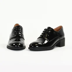 Derbys femme en Cuir DISA Noir