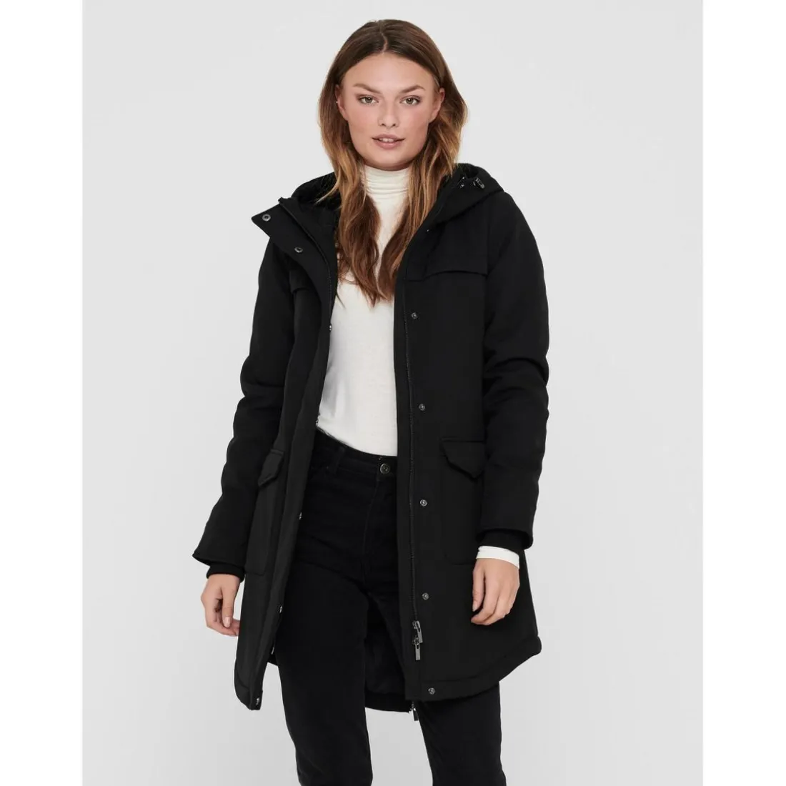 Doudoune Capuche noir