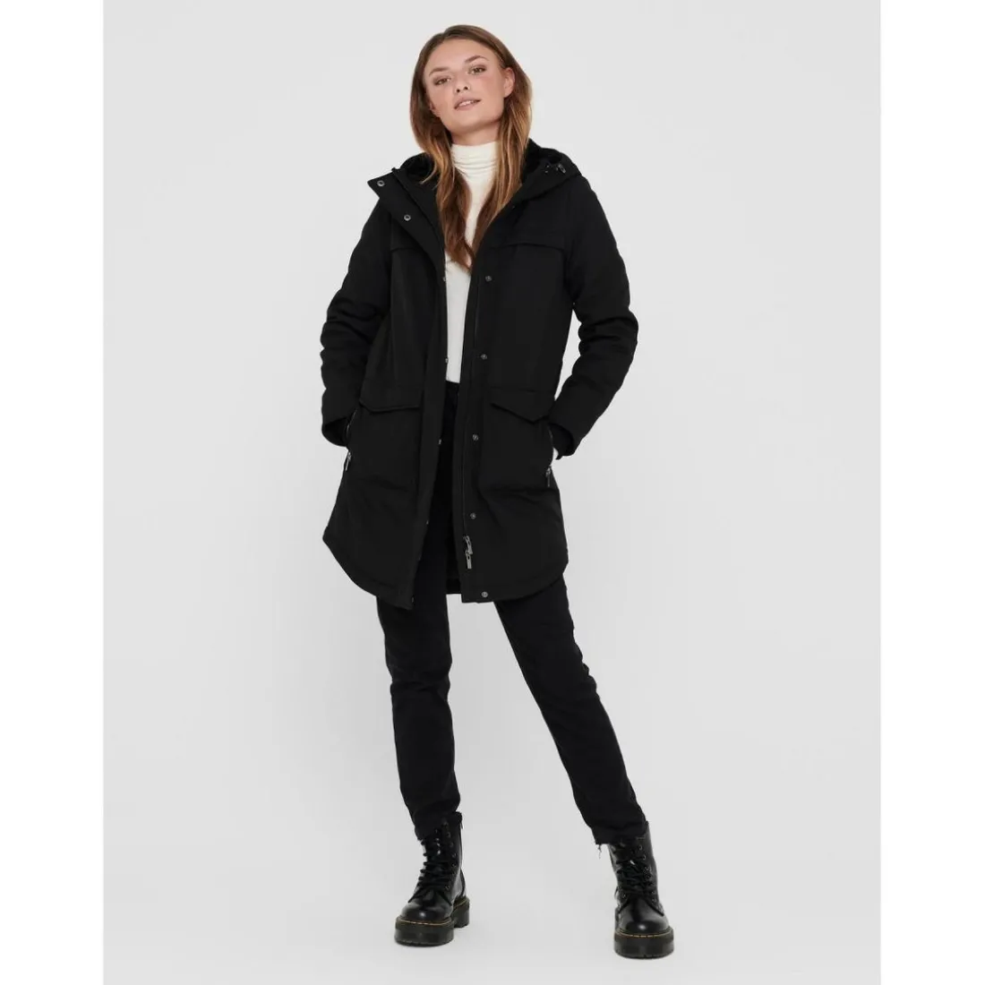 Doudoune Capuche noir