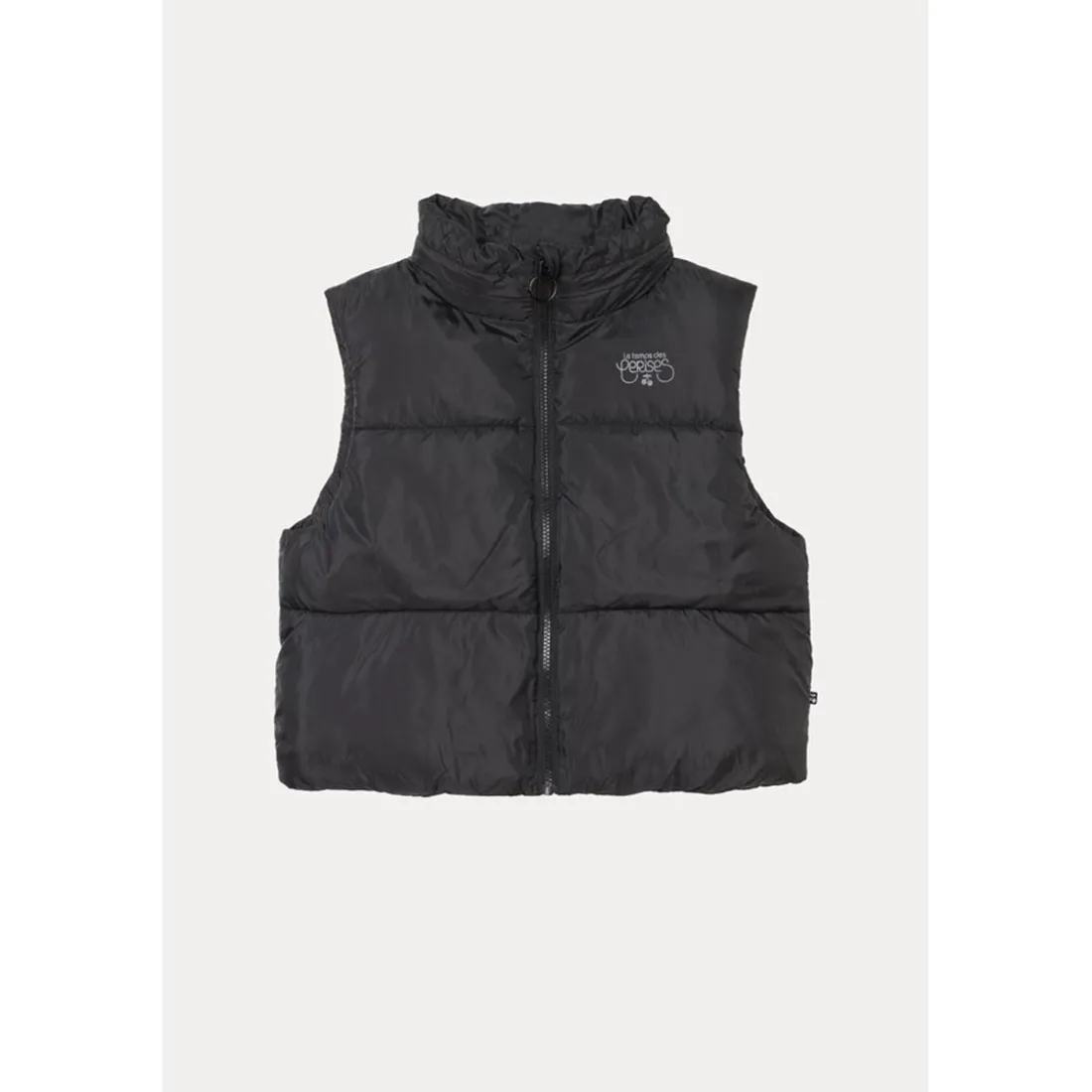 Doudoune fille sans manches Wynagi noire