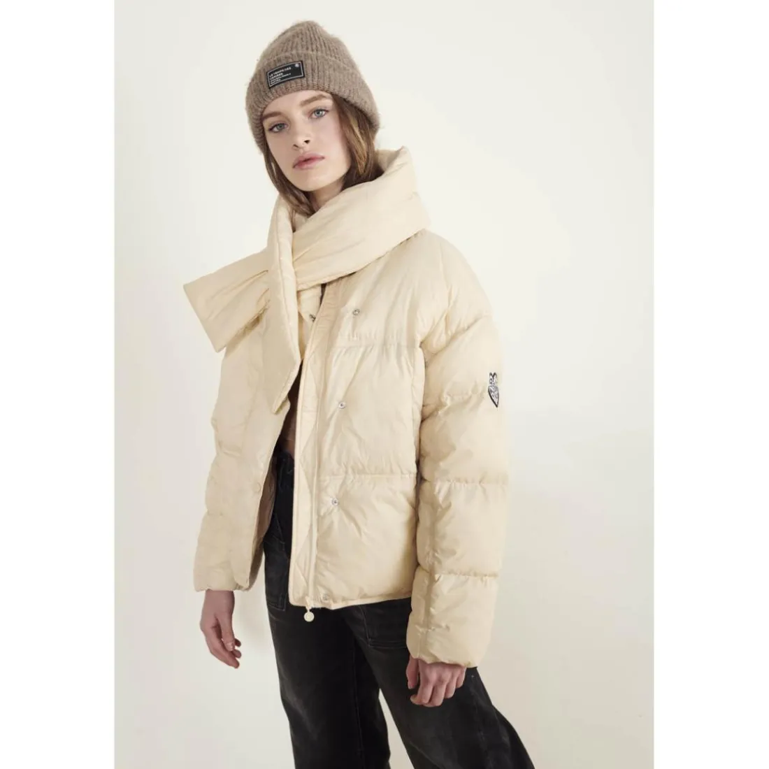 Doudoune ISTOGI blanc Sloan en nylon