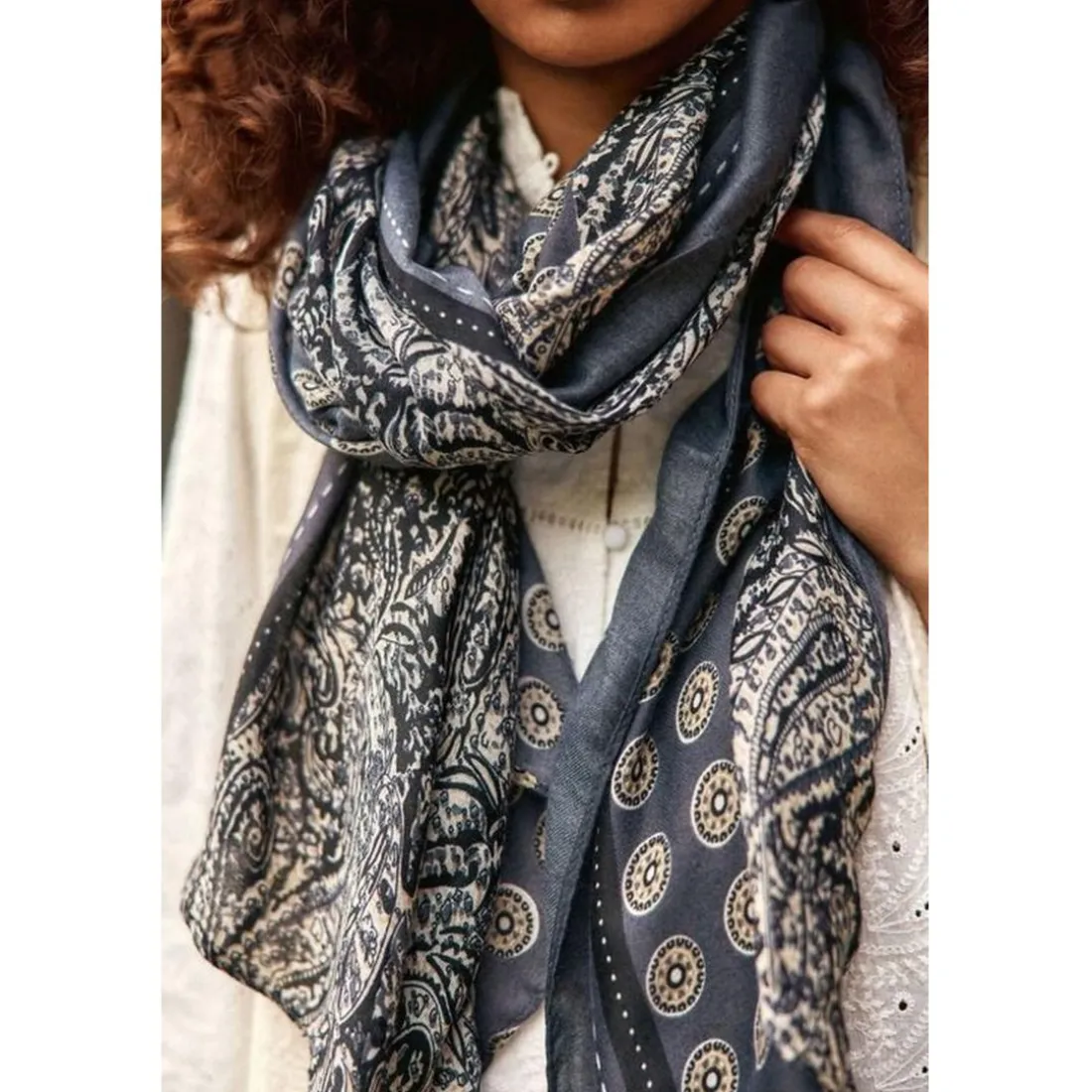 Echarpe AURELE gris