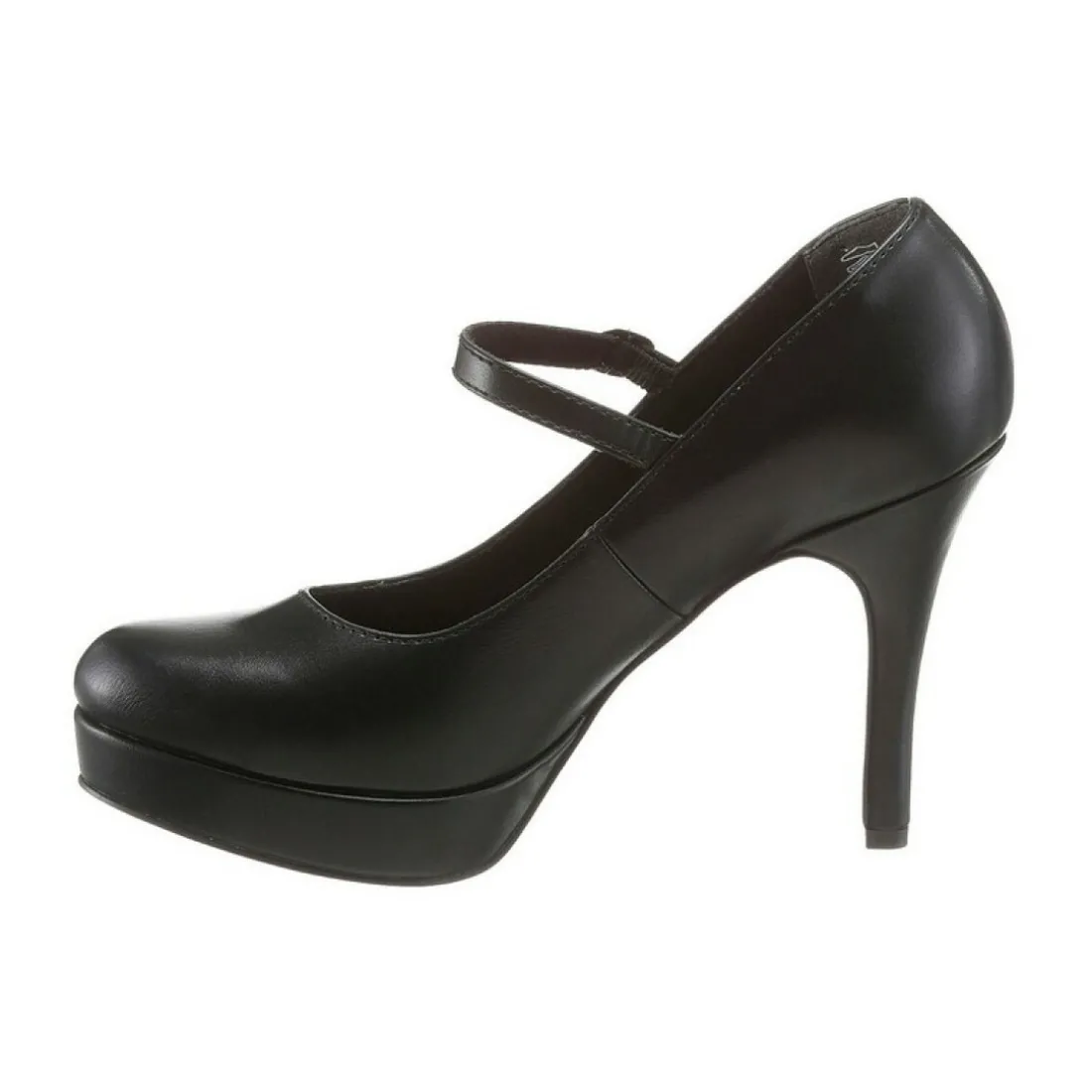 Escarpins plateforme à talons femme Tamaris - Noir