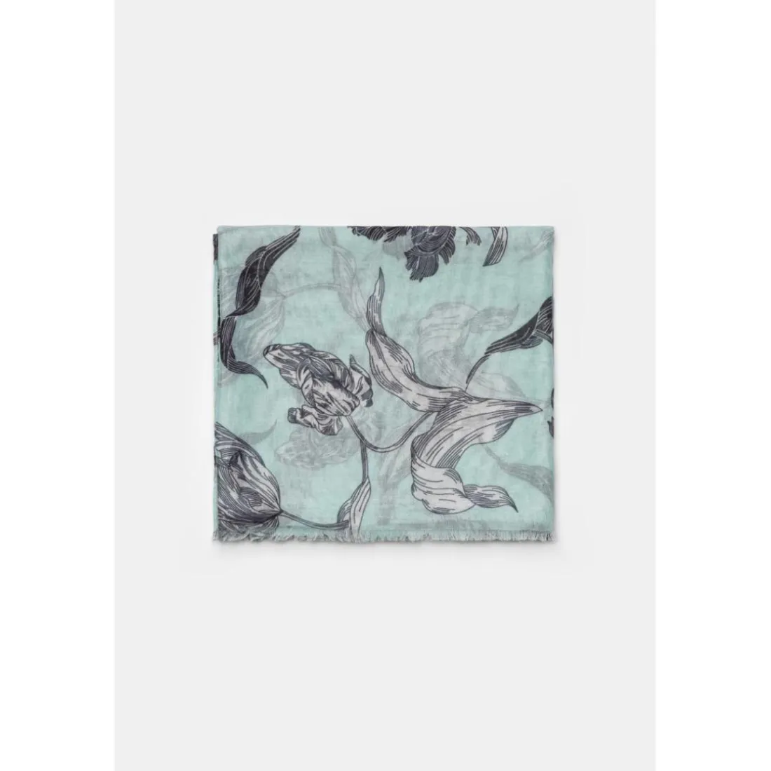 Foulard MYRIAM vert d'eau Tara