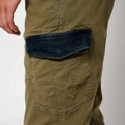 Jeaen coton TIAGO kaki