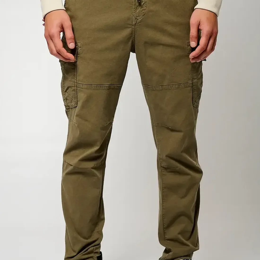 Jeaen coton TIAGO kaki