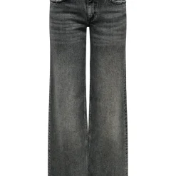 Jean à jambe large Juicy Dot890 gris en coton Sia