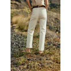 Jean Brieg B - Beige en coton