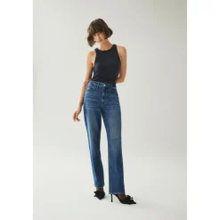 Jean coupe droite bleu Fern