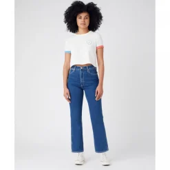 Jean Femme bleu en coton