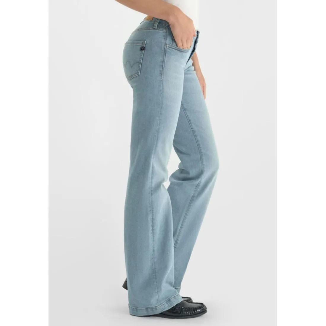 jean Flare en coton Lina