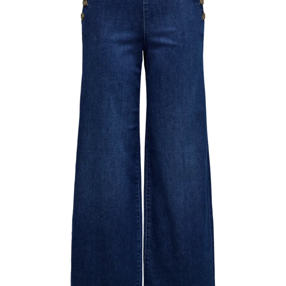 Jean Flare ONLMADISON - Bleu en coton Wynn