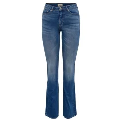 Jean flared bleu en coton Hope