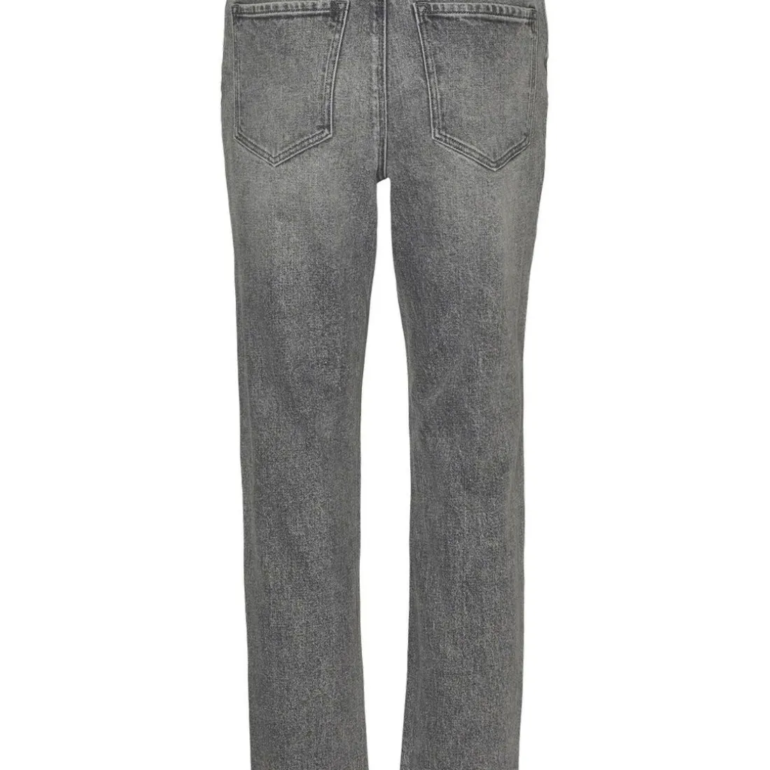 Jean mom en coton Linda gris Hazel