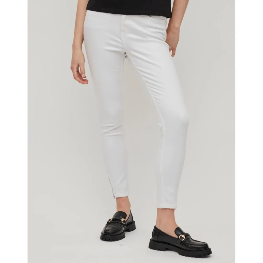 Jean skinny blanc