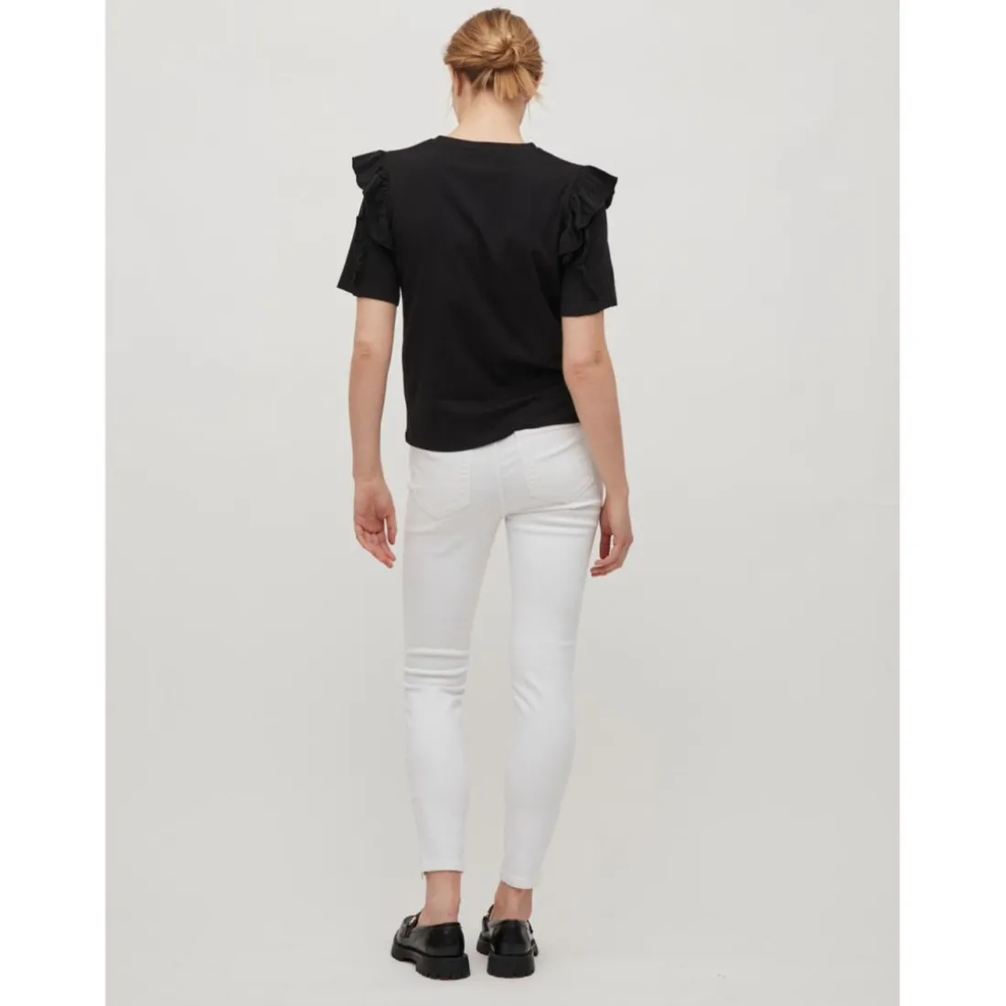 Jean skinny blanc