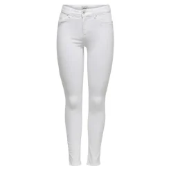 Jean skinny blanc en coton Cara