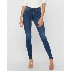 Jean skinny bleu en coton Xena