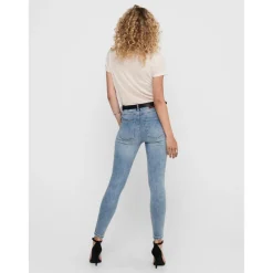 Jean skinny bleu en coton Ode