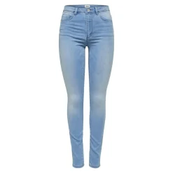 Jean skinny bleu en coton Maëlys