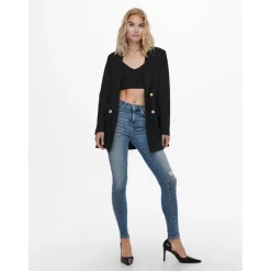Jean skinny bleu en coton Ula