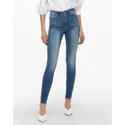 Jean skinny bleu en coton Aria