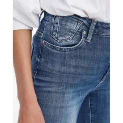Jean skinny bleu en coton Aria
