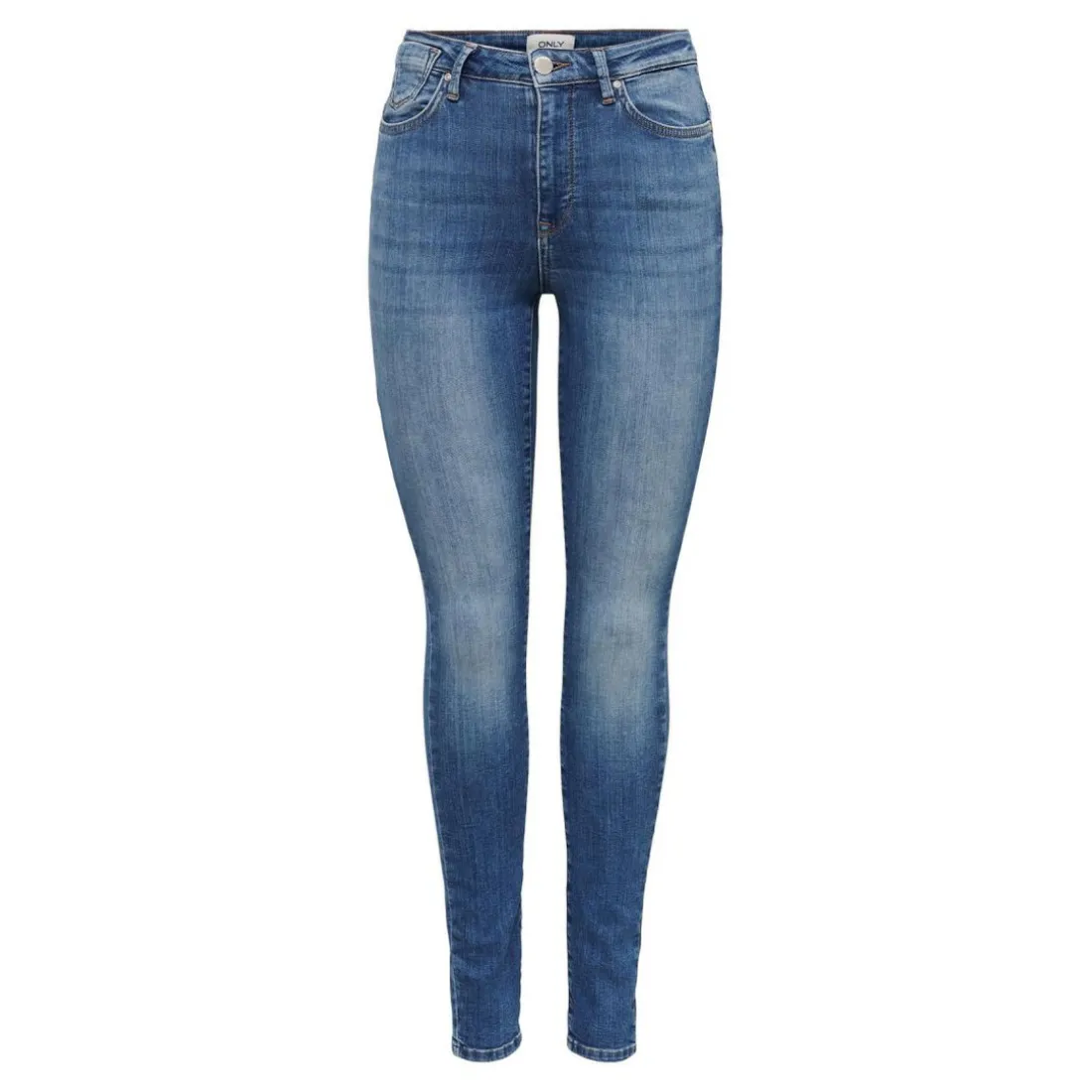 Jean skinny bleu en coton Aria