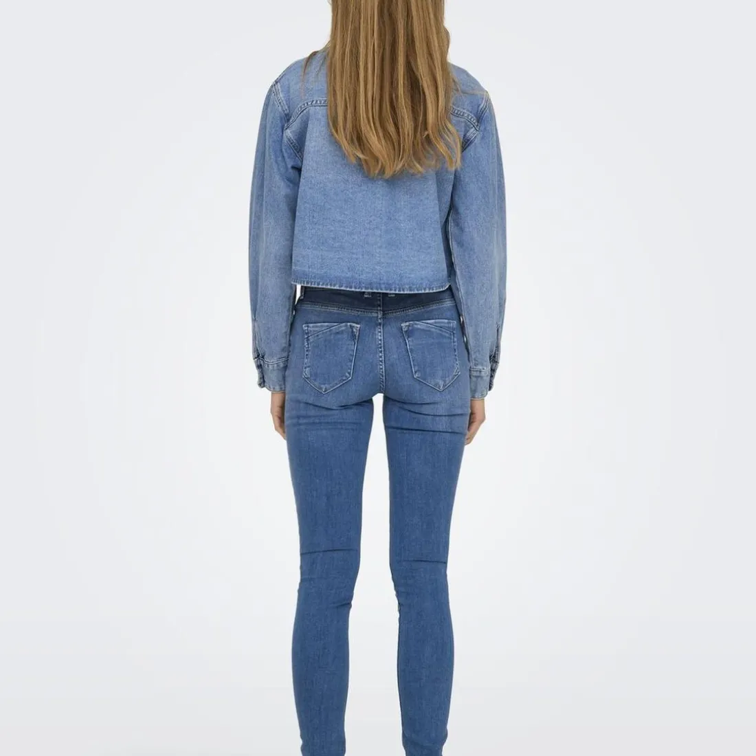 Jean skinny Blush bleu en coton Ula
