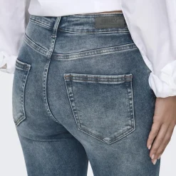 Jean skinny Blush Mid Rea593 bleu en coton Gwen