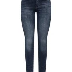 Jean skinny Blush noir en coton Gia