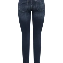 Jean skinny Blush noir en coton Gia