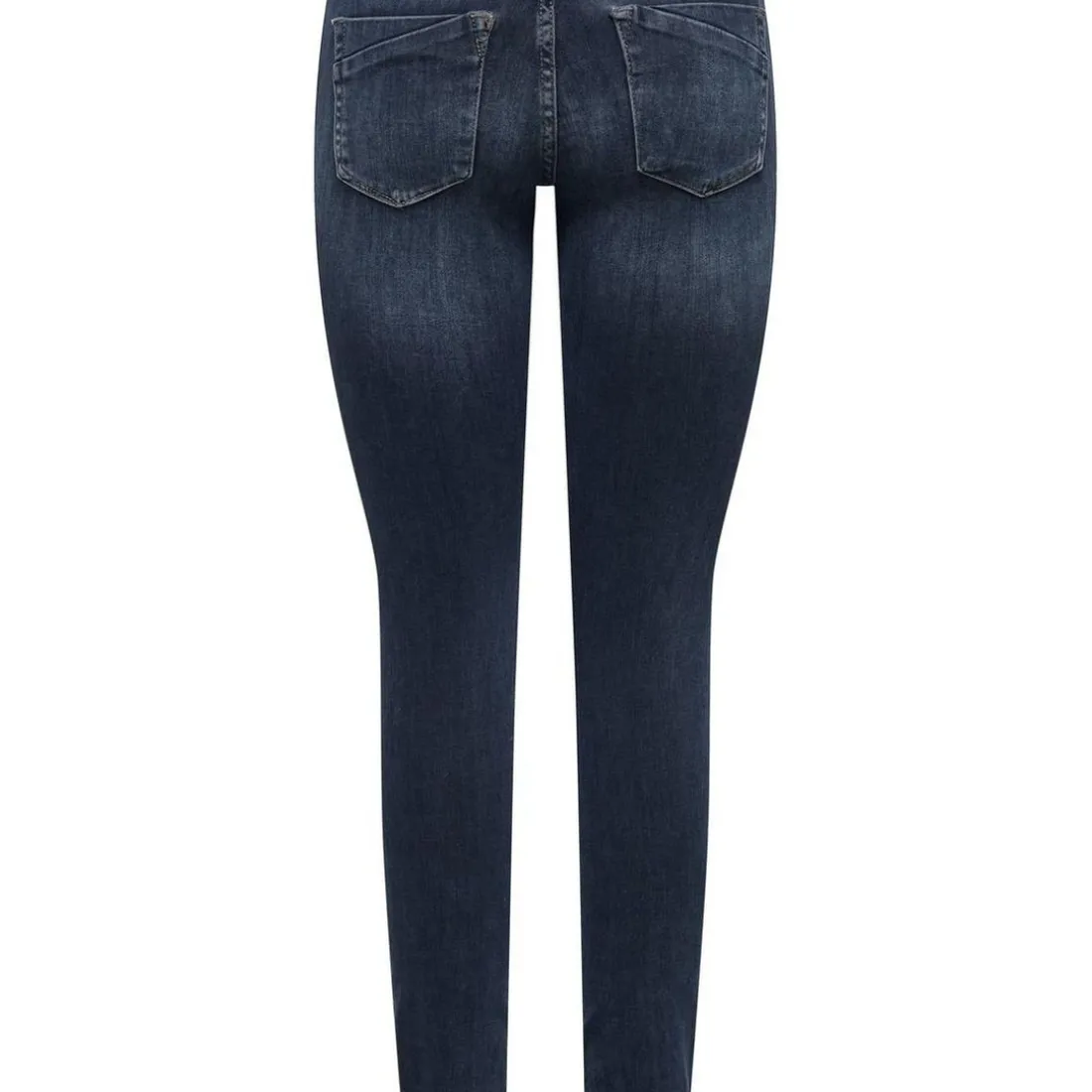 Jean skinny Blush noir en coton Gia