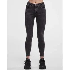 Jean skinny Delly Gris foncé en coton Eva