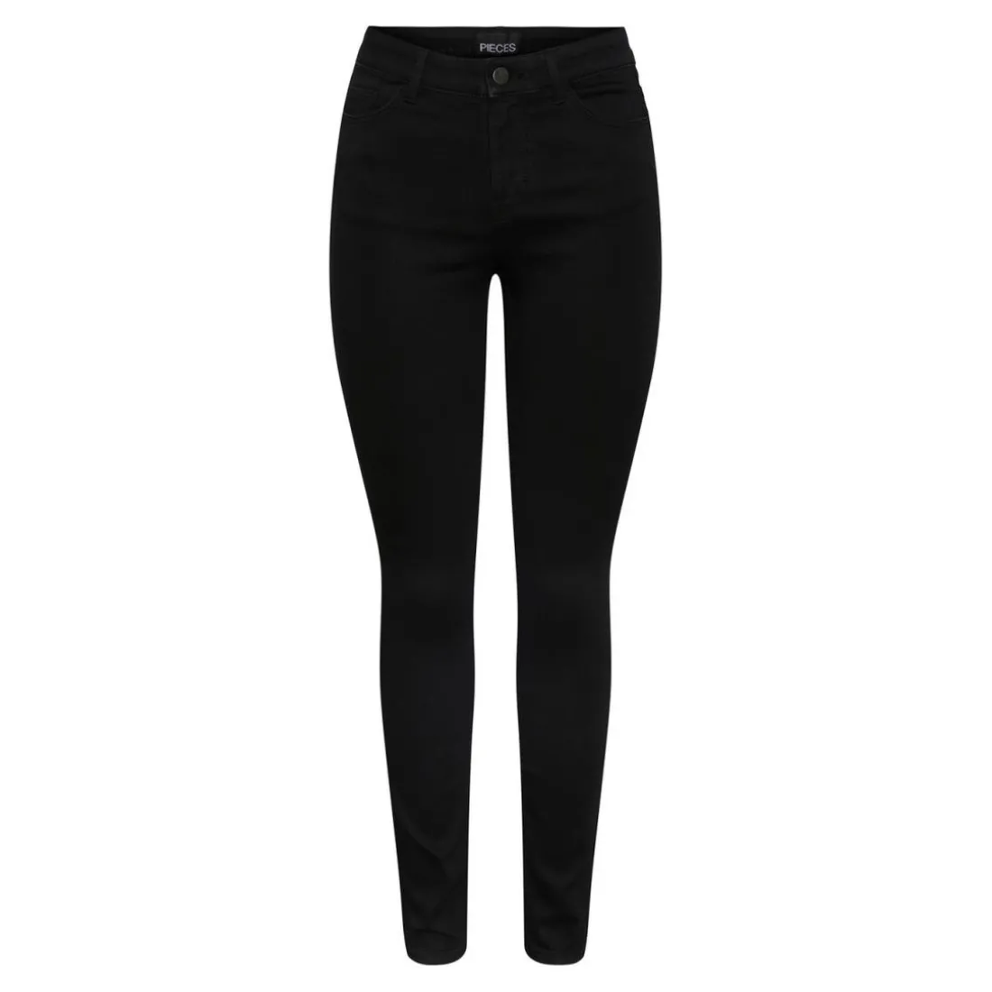 Jean skinny fit noir en coton Trix
