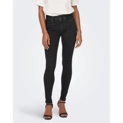 Jean skinny gris en coton Molly