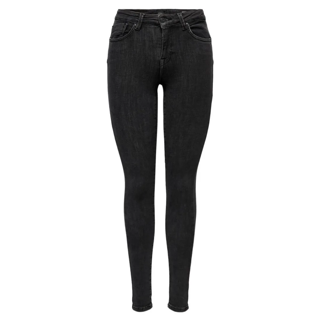 Jean skinny gris en coton Molly