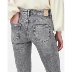 Jean skinny gris en coton Willa