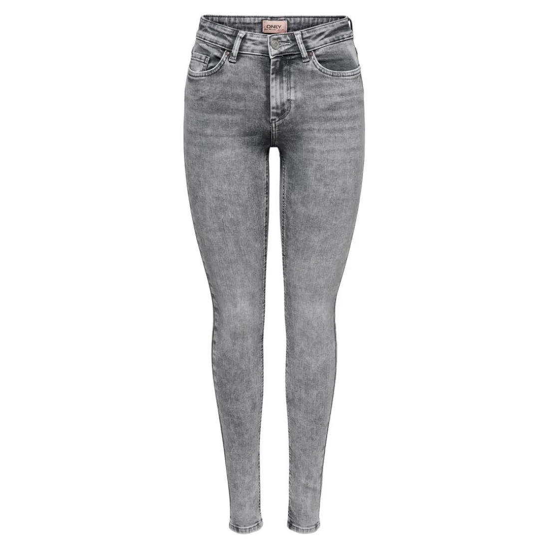 Jean skinny gris en coton Willa