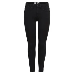 Jean skinny Longueur cheville noir en viscose