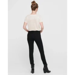 Jean skinny noir en coton modal Tess