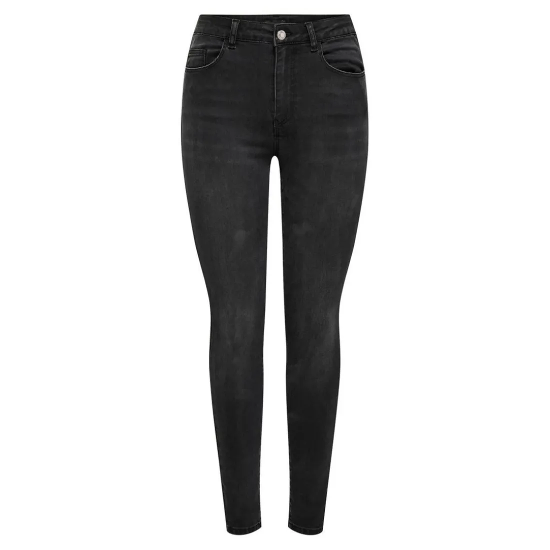 Jean skinny noir en coton Gwen